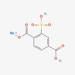 Chemical structure of Monosodium 2-Sulfoterephthalate