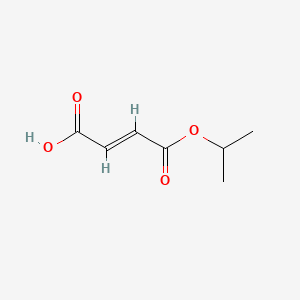 Chemical structure of Monoisopropyl Fumarate