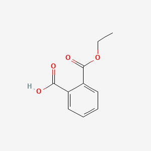 Chemical structure of Monoethyl phthalate