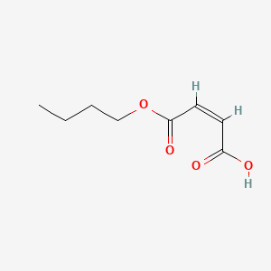 Chemical structure of Monobutyl maleate