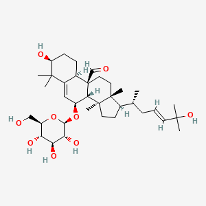 Chemical structure of Momordicoside L
