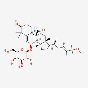 Chemical structure of Momordicoside K