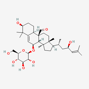 Chemical structure of Momordicin IV