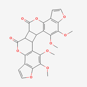 Chemical structure of Moellendorffilin
