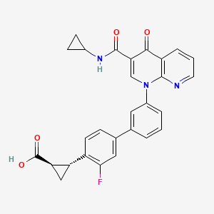 Chemical structure of MK-0952