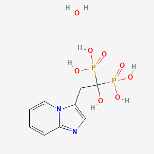 Chemical structure of Minodronate Monohydrate