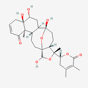 Chemical structure of Minisecolide D