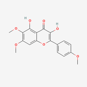 Chemical structure of Mikanin