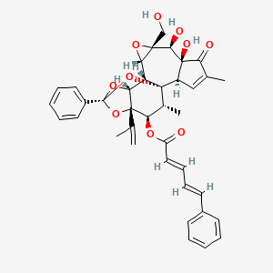 Chemical structure of Mezerein