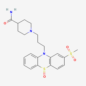 Chemical structure of Metopimazine sulfoxide
