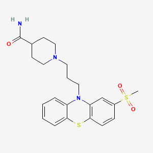 Chemical structure of Metopimazine
