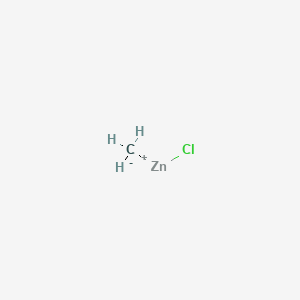 Chemical structure of Methylzinc chloride