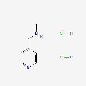 Chemical structure of Methylpyridin-4-Ylmethylamine Dihydrochloride