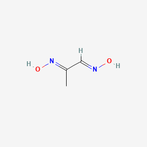 Chemical structure of Methylglyoxime