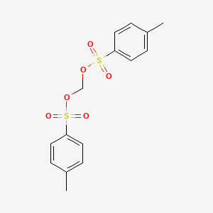 Chemical structure of Methylene bis(4-methylbenzenesulfonate)
