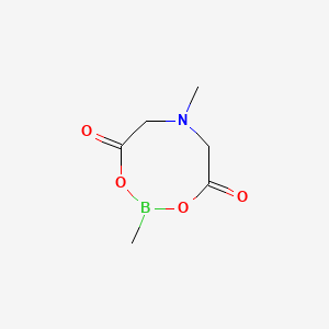 Chemical structure of Methylboronic acid MIDA ester