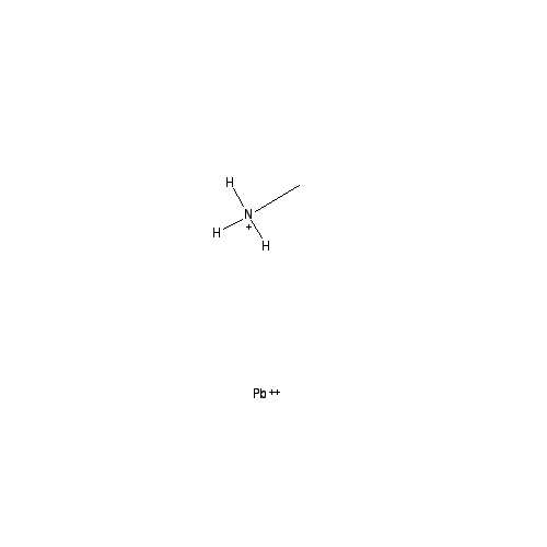 Chemical structure of Methylammonium Lead Chloride Bromide