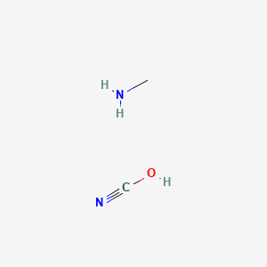 Chemical structure of Methylamine Cyanate