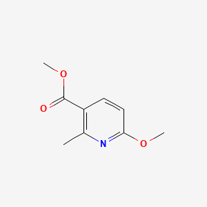 Chemical structure of Methyl-6-methoxy-2-methylnicotinate