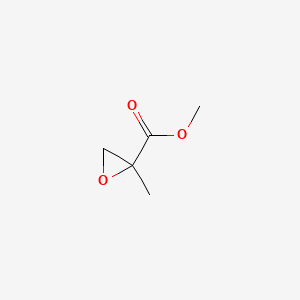 Chemical structure of Methyl2-methylglycidate