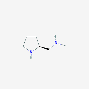 Chemical structure of MEthyl[(2S)-pyrrolidin-2-ylmethyl]amine