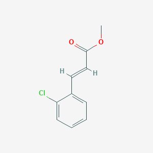 Chemical structure of Methyl(E)-3-(2-chlorophenyl)acrylate