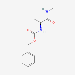 Chemical structure of Methyl Z-L-Alaninamide