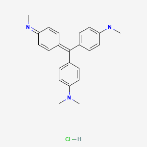 Chemical structure of Methyl vioet
