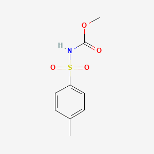 Chemical structure of Methyl tosylcarbamate