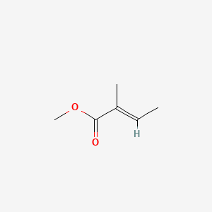 Chemical structure of Methyl Tiglate