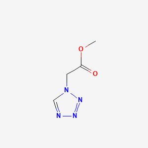 Chemical structure of Methyl Tetrazole-1-acetate