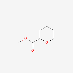 Chemical structure of Methyl Tetrahydropyran-2-carboxylate