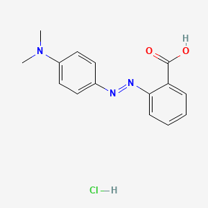 Chemical structure of Methyl Red hydrochloride