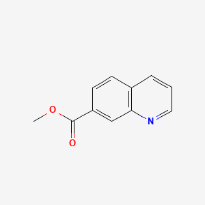 Chemical structure of Methyl quinoline-7-carboxylate