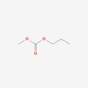 Chemical structure of Methyl propyl carbonate