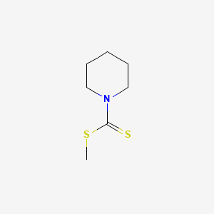Chemical structure of Methyl piperidine-1-carbodithioate