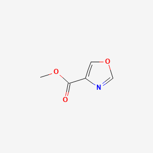 Chemical structure of Methyl oxazole-4-carboxylate