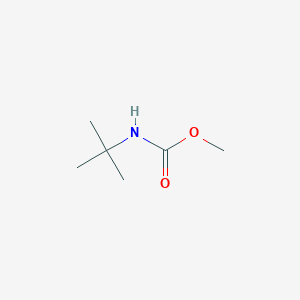 Chemical structure of Methyl tert-butylcarbamate