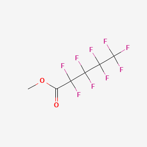 Chemical structure of Methyl Nonafluorovalerate