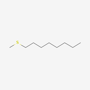 Chemical structure of Methyl octyl sulfide