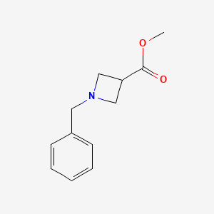 Chemical structure of Methyl N-benzylazetidine-3-carboxylate