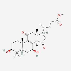 Chemical structure of Methyl lucidenate N