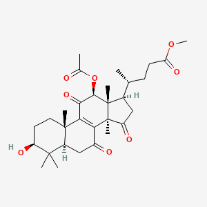 Chemical structure of Methyl lucidenate E2