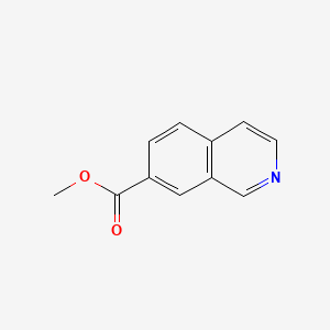 Chemical structure of Methyl isoquinoline-7-carboxylate