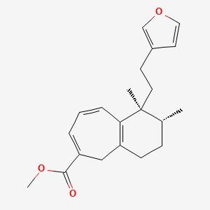 Chemical structure of Methyl dodovisate A