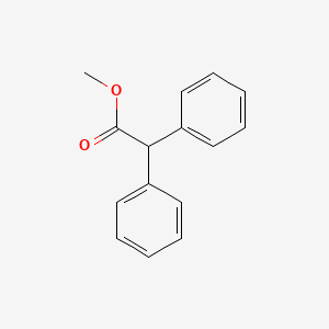 Chemical structure of Methyl Diphenylacetate