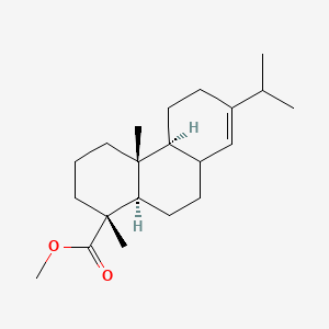 Chemical structure of Methyl Dihydroabietate