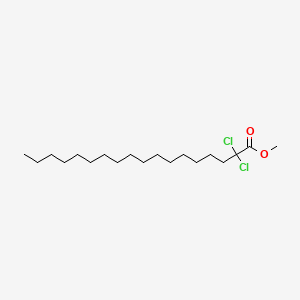 Chemical structure of Methyl Dichlorostearate