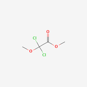 Chemical structure of Methyl Dichloromethoxyacetate