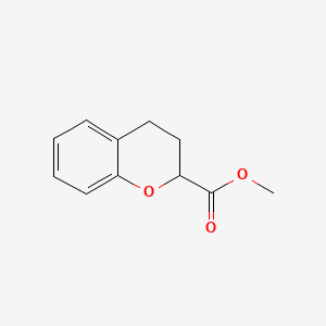 Chemical structure of Methyl chroman-2-carboxylate